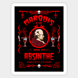 ABSINTHE MONSTERS (MARQUIS DE SADE) Magnet